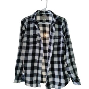 Old Navy Plaid Long Sleeve size medium